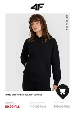 4F - gazetka promocyjna HITY WYPRZEDAŻY! od poniedziałku 22.12  - strona 4