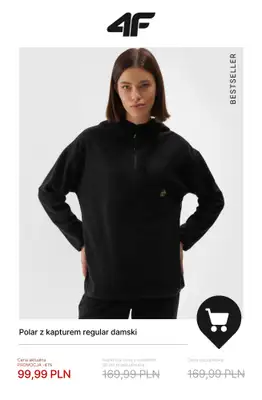 4F - gazetka promocyjna HITY WYPRZEDAŻY! od poniedziałku 22.12  - strona 2