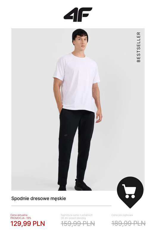 4F - gazetka promocyjna HITY WYPRZEDAŻY! od poniedziałku 22.12  - strona 10