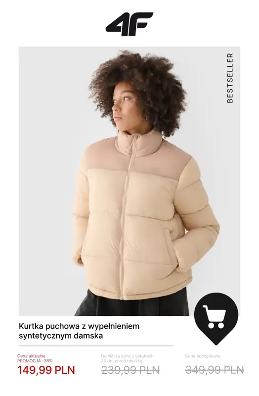 4F - gazetka promocyjna HITY WYPRZEDAŻY! od poniedziałku 22.12  - strona 6