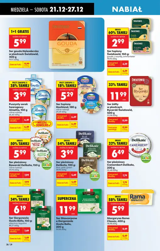 Biedronka - gazetka promocyjna Od niedzieli od niedzieli 21.12 do soboty 27.12 - strona 44