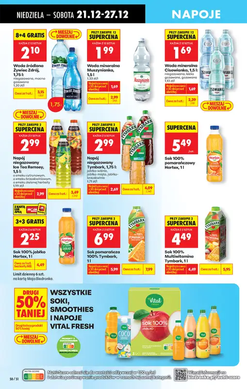 Biedronka - gazetka promocyjna Od niedzieli od niedzieli 21.12 do soboty 27.12 - strona 56