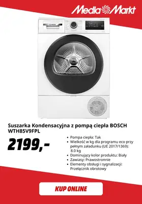 Media Markt - gazetka promocyjna Suszarka Bosch w zestawie z pralką taniej o 50% od poniedziałku 22.12 do środy 31.12 - strona 3