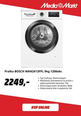 Media Markt - gazetka promocyjna Suszarka Bosch w zestawie z pralką taniej o 50% od poniedziałku 22.12 do środy 31.12 - strona 4