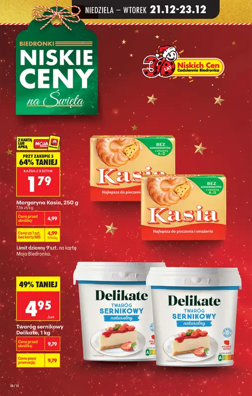 Biedronka - gazetka promocyjna Od niedzieli, Z ladą tradycyjną od niedzieli 21.12 do soboty 27.12 - strona 14