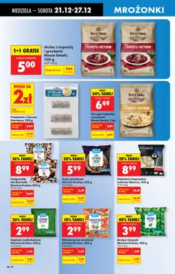 Biedronka - gazetka promocyjna Od niedzieli, Z ladą tradycyjną od niedzieli 21.12 do soboty 27.12 - strona 46