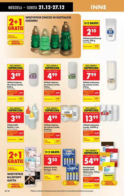Biedronka - gazetka promocyjna Od niedzieli, Z ladą tradycyjną od niedzieli 21.12 do soboty 27.12 - strona 68