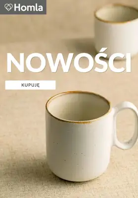 Homla - gazetka promocyjna Nowości od poniedziałku 22.12 