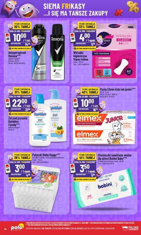 POLOmarket - gazetka promocyjna Frikasowy Katalog od środy 17.12 do wtorku 23.12 - strona 14