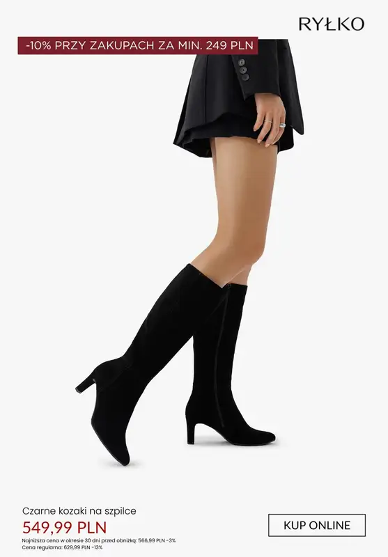 Ryłko - gazetka promocyjna -10% na WSZYSTKO od 249 zł od poniedziałku 22.12 do czwartku 01.01 - strona 10