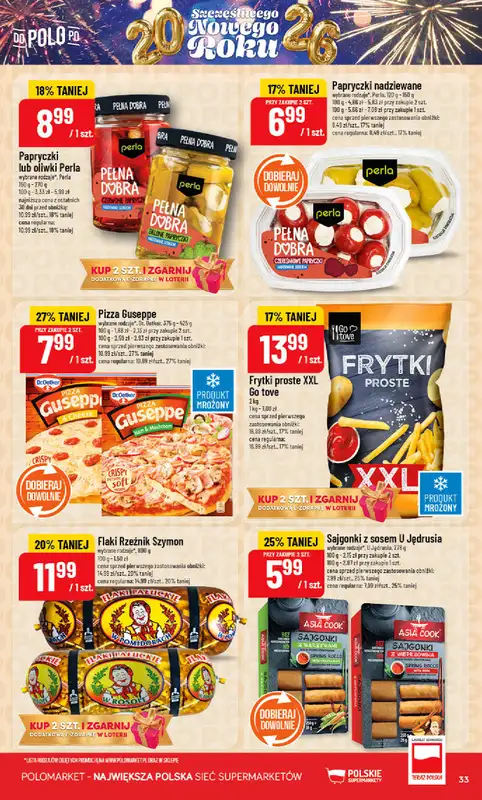 POLOmarket - gazetka promocyjna Gazetka od soboty 27.12 do środy 31.12 - strona 33