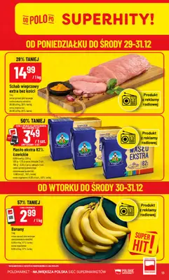 POLOmarket - gazetka promocyjna Gazetka od soboty 27.12 do środy 31.12 - strona 13