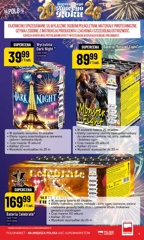 POLOmarket - gazetka promocyjna Gazetka od soboty 27.12 do środy 31.12 - strona 5
