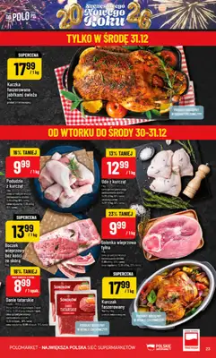 POLOmarket - gazetka promocyjna Gazetka od soboty 27.12 do środy 31.12 - strona 23