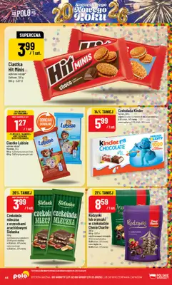 POLOmarket - gazetka promocyjna Gazetka od soboty 27.12 do środy 31.12 - strona 44