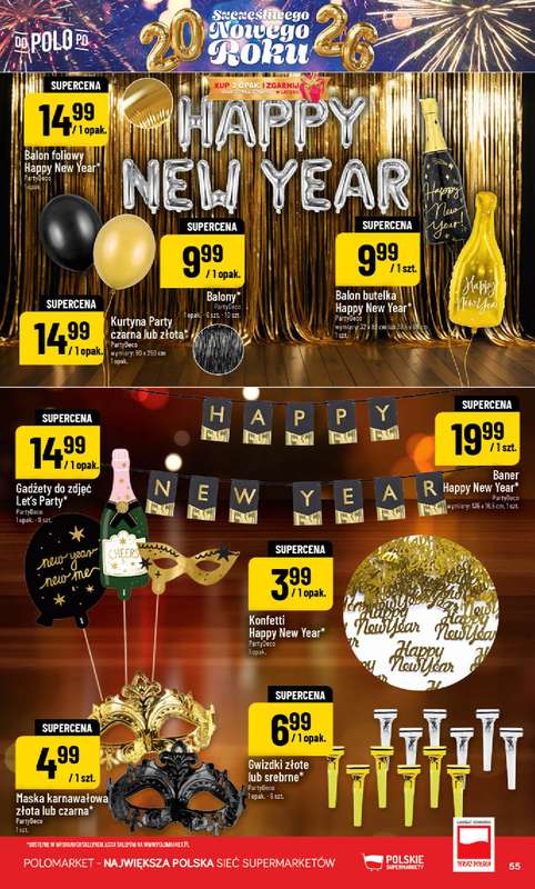 POLOmarket - gazetka promocyjna Gazetka od soboty 27.12 do środy 31.12 - strona 55