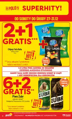 POLOmarket - gazetka promocyjna Gazetka od soboty 27.12 do środy 31.12 - strona 10