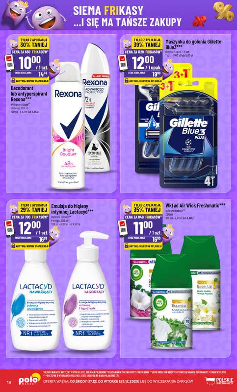 POLOmarket - gazetka promocyjna Frikasowy Katalog od soboty 27.12 do środy 31.12 - strona 14