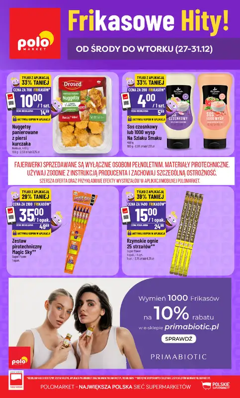 POLOmarket - gazetka promocyjna Frikasowy Katalog  