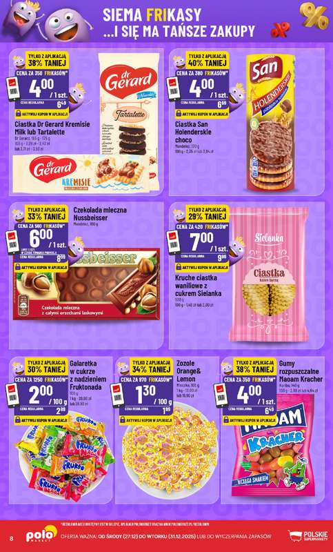 POLOmarket - gazetka promocyjna Frikasowy Katalog od soboty 27.12 do środy 31.12 - strona 8