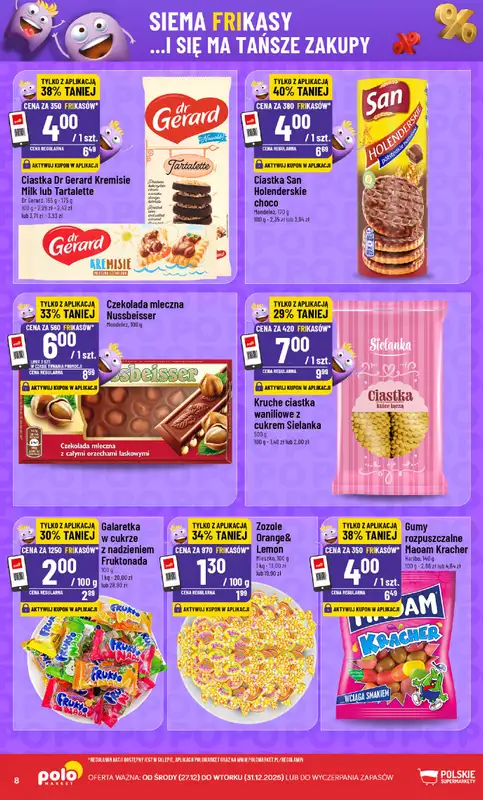 POLOmarket - gazetka promocyjna Frikasowy Katalog od soboty 27.12 do środy 31.12 - strona 8