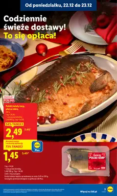 Lidl - gazetka promocyjna Oferta od poniedziałku od poniedziałku 22.12 do wtorku 23.12 - strona 3