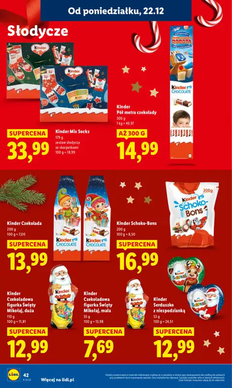 Lidl - gazetka promocyjna Oferta od poniedziałku od poniedziałku 22.12 do wtorku 23.12 - strona 44