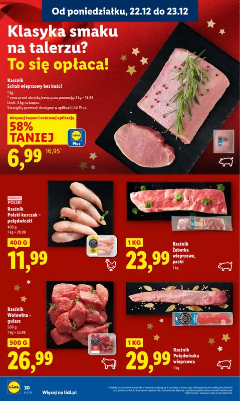 Lidl - gazetka promocyjna Oferta od poniedziałku od poniedziałku 22.12 do wtorku 23.12 - strona 32
