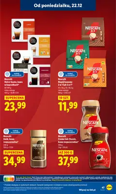 Lidl - gazetka promocyjna Oferta od poniedziałku od poniedziałku 22.12 do wtorku 23.12 - strona 49