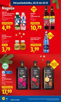 Lidl - gazetka promocyjna Oferta od poniedziałku od poniedziałku 22.12 do wtorku 23.12 - strona 52
