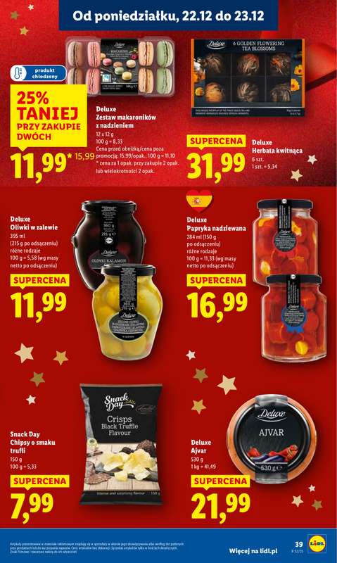 Lidl - gazetka promocyjna Oferta od poniedziałku od poniedziałku 22.12 do wtorku 23.12 - strona 41
