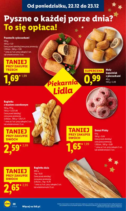 Lidl - gazetka promocyjna Oferta od poniedziałku od poniedziałku 22.12 do wtorku 23.12 - strona 30
