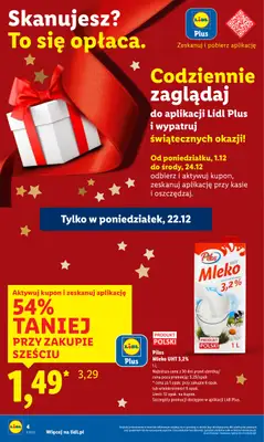 Lidl - gazetka promocyjna Oferta od poniedziałku od poniedziałku 22.12 do wtorku 23.12 - strona 4