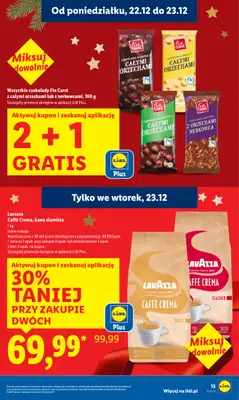 Lidl - gazetka promocyjna Oferta od poniedziałku od poniedziałku 22.12 do wtorku 23.12 - strona 13