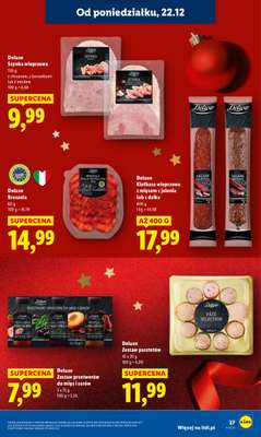 Lidl - gazetka promocyjna Oferta od poniedziałku od poniedziałku 22.12 do wtorku 23.12 - strona 39