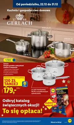 Lidl - gazetka promocyjna Oferta od poniedziałku od poniedziałku 22.12 do wtorku 23.12 - strona 21