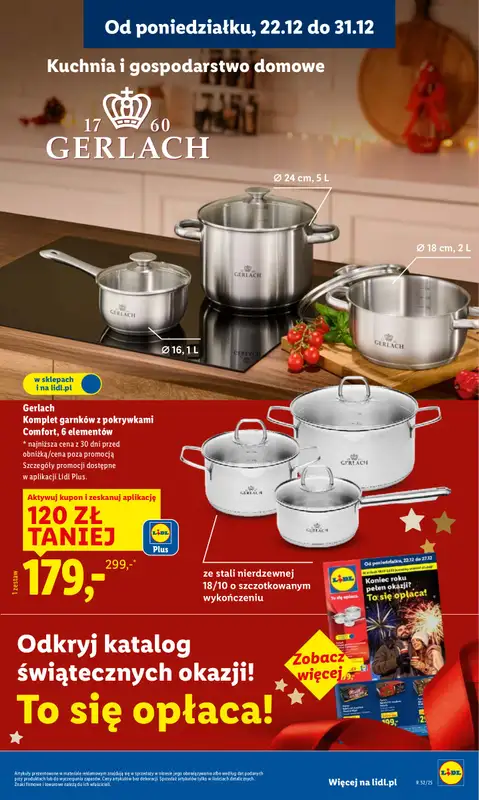 Lidl - gazetka promocyjna Oferta od poniedziałku od poniedziałku 22.12 do wtorku 23.12 - strona 21