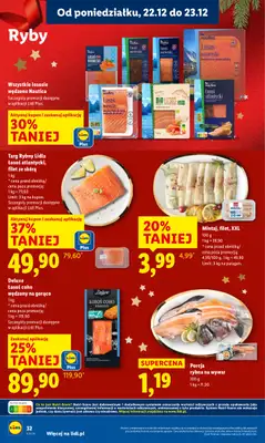 Lidl - gazetka promocyjna Oferta od poniedziałku od poniedziałku 22.12 do wtorku 23.12 - strona 34