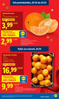 Lidl - gazetka promocyjna Oferta od poniedziałku od poniedziałku 22.12 do wtorku 23.12 - strona 9