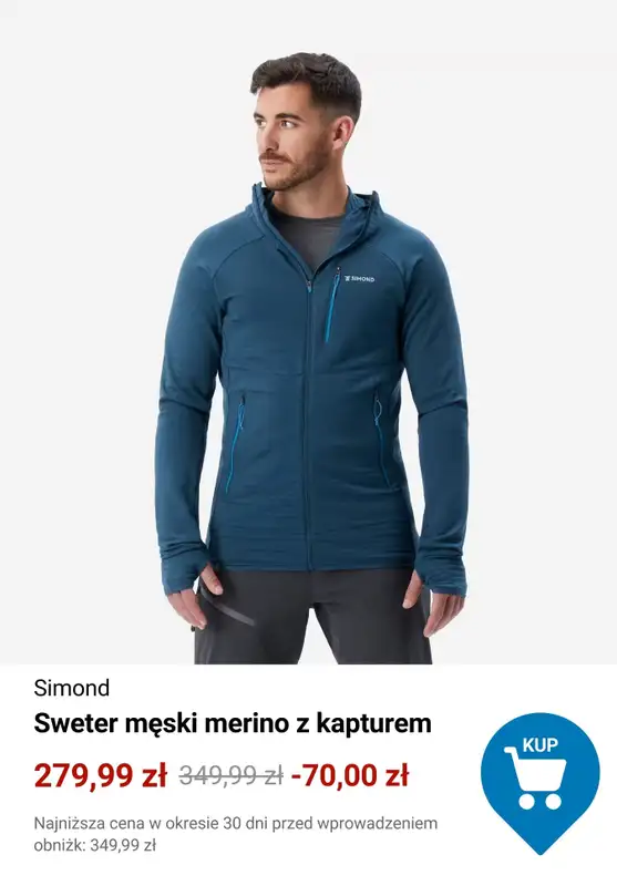 Decathlon - gazetka promocyjna Odzież z wełny merino od poniedziałku 22.12  - strona 10