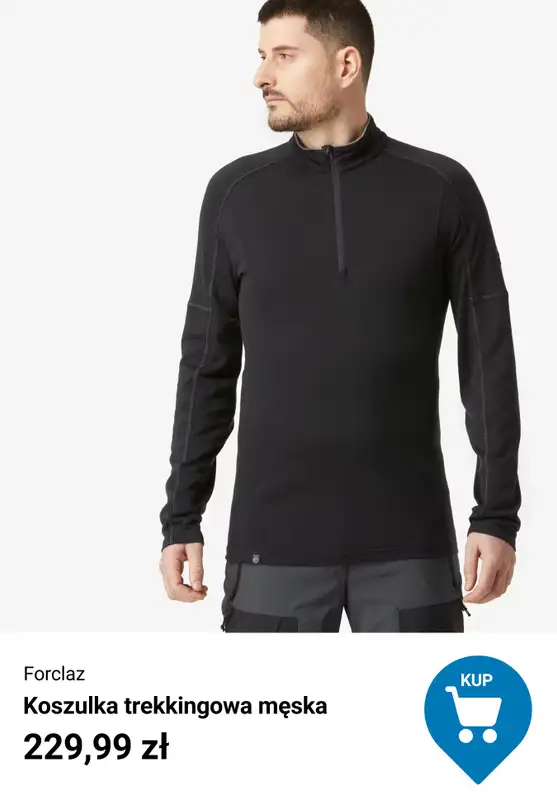 Decathlon - gazetka promocyjna Odzież z wełny merino   - strona 2