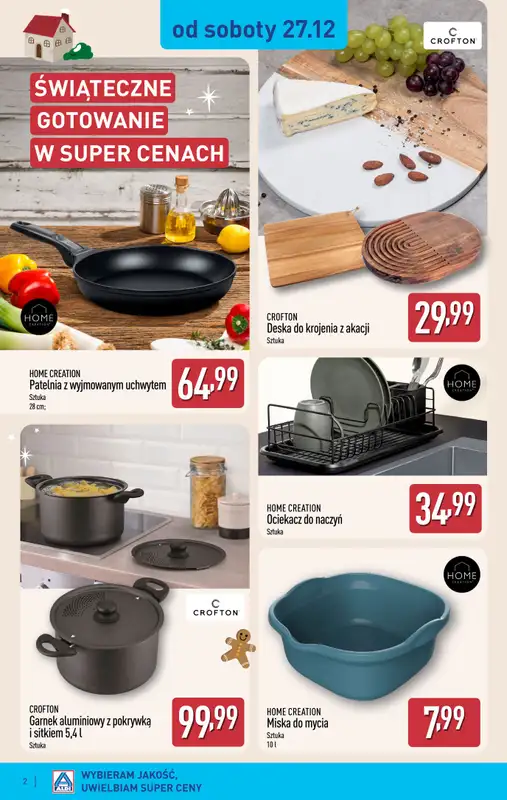 Aldi - gazetka promocyjna Akcesoria kuchenne w super cenach!   - strona 2