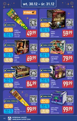 Aldi - gazetka promocyjna PRUSZKÓW: WIELKIE OTWARCIE już we wtorek: 30.12! od wtorku 30.12 do środy 31.12 - strona 20