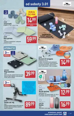 Aldi - gazetka promocyjna PRUSZKÓW: WIELKIE OTWARCIE już we wtorek: 30.12! od wtorku 30.12 do środy 31.12 - strona 31