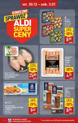 Aldi - gazetka promocyjna PRUSZKÓW: WIELKIE OTWARCIE już we wtorek: 30.12! od wtorku 30.12 do środy 31.12 - strona 2