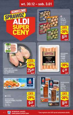Aldi - gazetka promocyjna ŁÓDŹ: WIELKIE OTWARCIE już we wtorek: 30.12! od wtorku 30.12 do środy 31.12 - strona 2