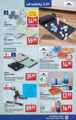 Aldi - gazetka promocyjna ŁÓDŹ: WIELKIE OTWARCIE już we wtorek: 30.12! od wtorku 30.12 do środy 31.12 - strona 31