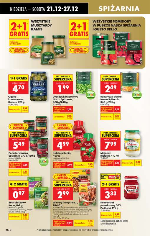 Biedronka - gazetka promocyjna Od niedzieli od niedzieli 21.12 do soboty 27.12 - strona 52