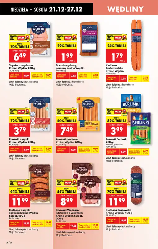 Biedronka - gazetka promocyjna Od niedzieli od niedzieli 21.12 do soboty 27.12 - strona 45