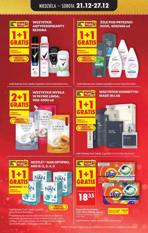 Biedronka - gazetka promocyjna Od niedzieli od niedzieli 21.12 do soboty 27.12 - strona 27